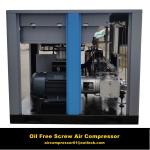 7.5kw 1.04m3 per min 10hp New Oil free Screw Air Compressor for the Automotive