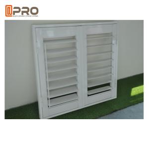 Wholesale Horizontal Aluminium Louver Window Powder Coating And Anodised Surface Finish from china suppliers