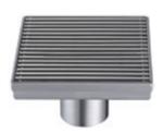 Square flap drain floor drain 304 stainless steel with removable foreign body