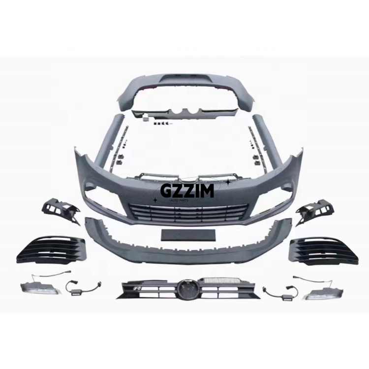 Auto Parts Body Kit For VW Golf 6 R20 Front Rear Bumper Side Skirts Bodykit Set Kit