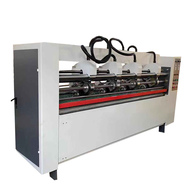 380-440VAC Thin Blade Slitter Scorer Machine For Corrugated Board Energy Efficient