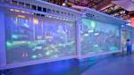 Non Adhesive Transparent Holographic Projection Film , No Glue Glass Projection