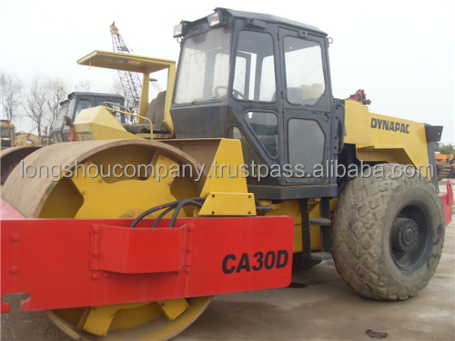 Used Dynapac CA30D Rollers Best Second Hand Vibratory Compactor for Your Road Projects