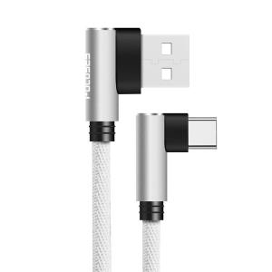 Wholesale 1m USB 2.0 Type C Cable Curve Port 90 Degree USB C Cable from china suppliers