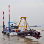 8 Inch River Hydraulic Small Sand Dredge For Gold Cutter Suction