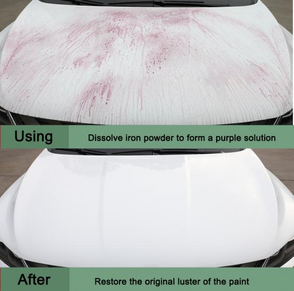 PH7 500ml Car Automotive Iron Remover Spray Bumper Wheel Car Paint Hubs Cleaner