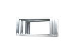 Polishing Silver Aluminium Screen Printing Frames Solvent Resistance 18x20 Inch