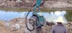 Mini Excavator Mounted Multipurpose Hydraulic Pile Driver , Hydraulic Hammer