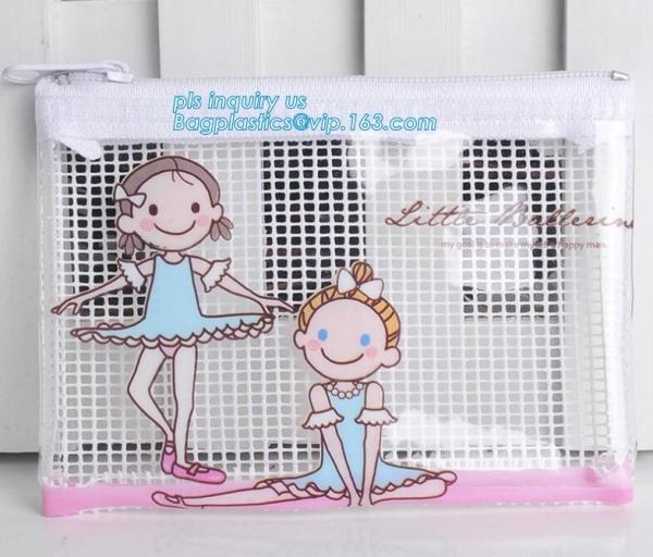 100% Biodegradable eco-friendly k slider plastic transparent clear EVA bag,