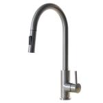 Steel 304/316 material Kitchen Faucet Satin Deck Mount Single Handle Water tap