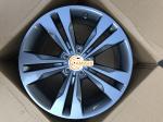 Lightweight ET43 5 Double Spoke 18 Inch Aluminum Rims Grey Himalaya Polished