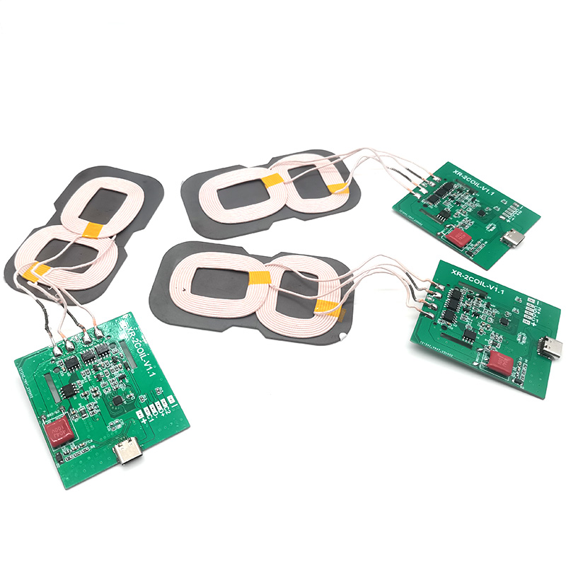 Wireless charging transmitter receiver module 24v 50w Battery Charger Coil wireless charger pcba