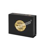 Embossing Logo Decorative Magnetic Gift Boxes For Coin Packaging