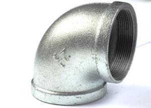Wholesale Plumbing 90 Degree Galvanized Malleable Iron Elbow Threaded Pipe Fittings from china suppliers