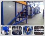 500kg/h pet bottle recycling washing machinery