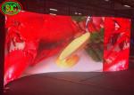 SMD Curved Advertising LED Screens 3.91mm Pixel Pitch 25 Wattled commercial