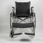Fixed Armrest Aluminum Manual Wheelchair United Break Mag Solid Wheels