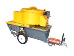 220V / 380V Cement Plaster Spray Machine Mortar Lining Stucco Equipment
