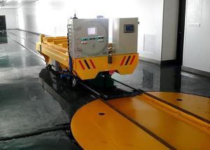 Wholesale 90/270/360 Degree Heavy Duty Electrical Motorized Industry Rail Car Turntable from china suppliers