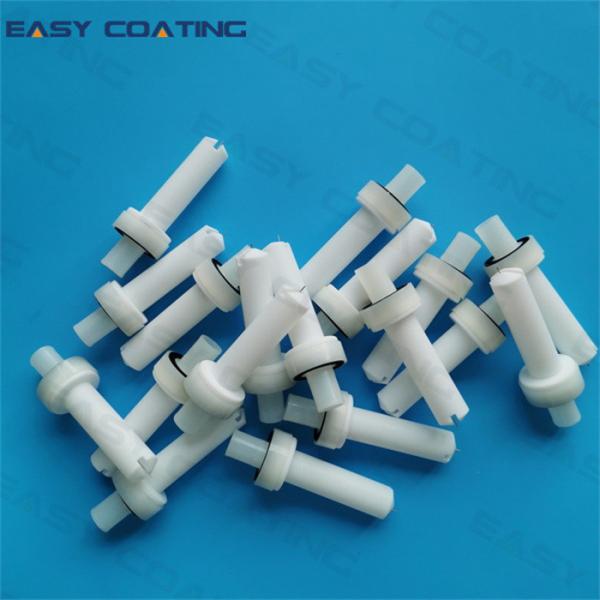 PTFE material powder nozzle set flat jet Fan spray nozzle assembly NF18-M