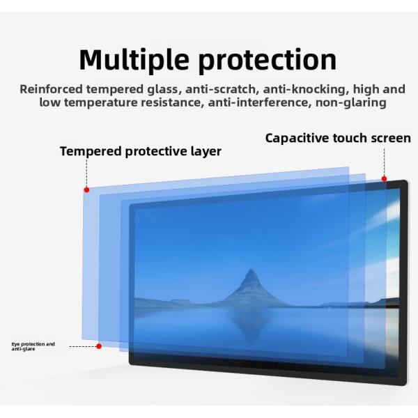 23.6''27'' 32'' Wall Mounted All-In-One Commercial Display Advertising Screen Intelligent PC Multimedia Query Digital Signage