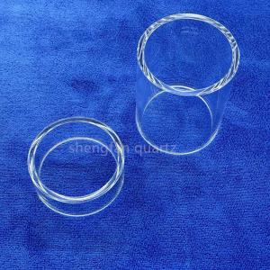 Wholesale Customized Infrared Fused Silica Tube Heat Resistant High Purity from china suppliers
