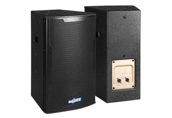 10 inch professional loudspeaker 300 W passive two way pa conference speaker MT