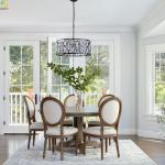 Iron Pendant Light Home Art Baking Paint Black LED Nordic Pendant Light