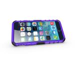 TPU+PC armor stand case for iPhone 6/6 Plus,unique design, Purple color, strong