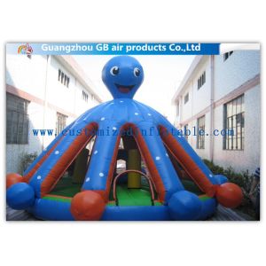 Wholesale Vivid Inflatable Octopus Bouncer , Giant Octopus Inflatable Bouncy Castle Toy from china suppliers