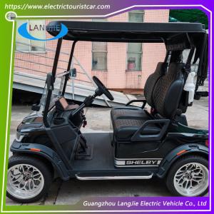 Wholesale 2 Seater Electric Car AC Motor Club Car Carts With 2pcs Rear View Mirror For Resort from china suppliers