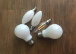Tuv E27 Light Bulb 600lm , 6w Ac230v Led Indoor Light Bulbs With Milky Glass