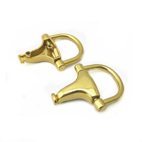 DIY New Style Bag Hardware decorative clasp horse bits buckle for handbag