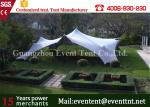 Outdoor Portable Car Garage Tent Windproof With Double - Swing Glass Door