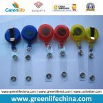 Promotional Custom Design Office Stationery Cute Badge Reel ID Holder