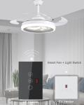 Glomarket Tuya Wifi Smart Fan Switch Tuya Smart Switch Fan Speed Light On Off