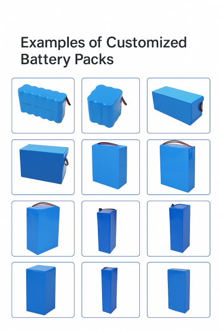 Rechargeable 2 Wheeler EV Lithium Ion Battery For E Bike