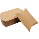 Folding Gift Box with Rope Spice Handicraft Kraft Paper
