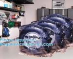 Disposable Custom Pe Ldpe Clear Plastic Car Spare Tire Tote Storage Cover Tyre
