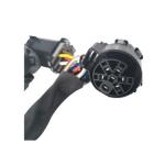 US Type Electrical Trailer Wiring Harness 7 Way T Connector Cable Length 2m