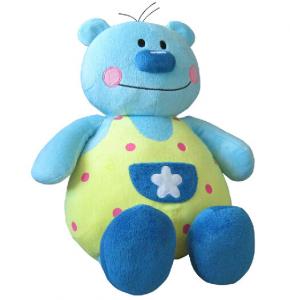 Wholesale Blue Kid / Baby Music Plush Toys Customized For Early Learning from china suppliers