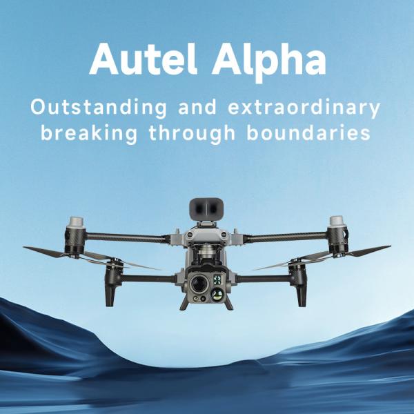 State-of-the-Art Aerial Inspection Drone with Ground Steel Bracket Installation