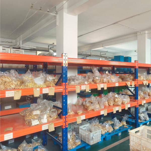 4 Layer Adjustable Shelving Storage Rack Metal Boltless Shelf Manufacturer's