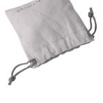 Emboss Cotton Fabric Drawstring Gift Bags Envelope Shape For Gift