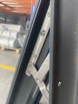 Inswing Ventilation Aluminum Awning Window Heat Insulation