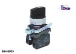 Handle Black Push Button Switch SB4 Series Standard Selector Switch On Off