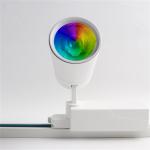 Modern Asian Style 360 Adjustable Movable LED Track Lights PC Body For Indoor