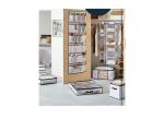 Embossing Fabric 10 Shelf Hanging Organizer 11.8"X6"X47.2"