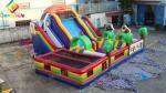 Waterproof Inflatable Play Park Castle Playground For Children Size 13.5x12x5.7M