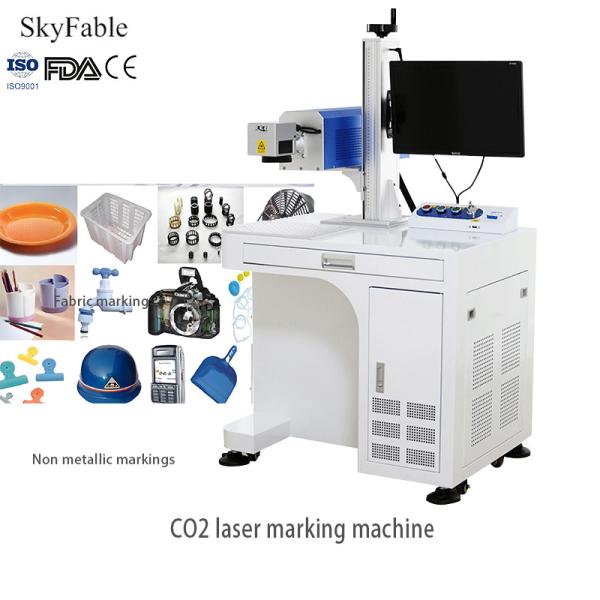 Non Metallic Material High Speed Laser Engraving Machine Anti Counterfeiting